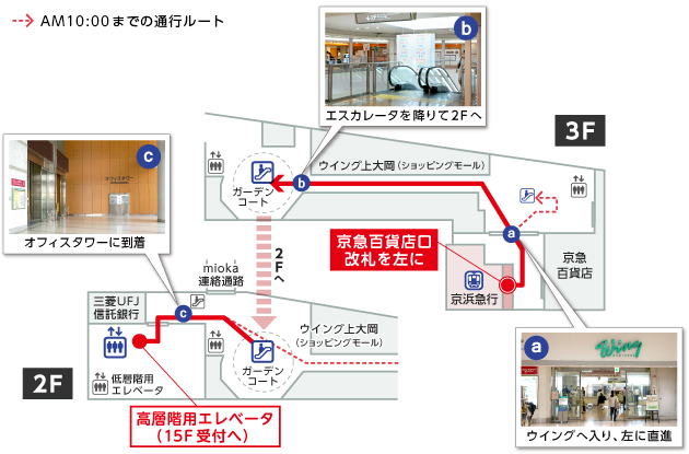 京浜急行をご利用の場合
